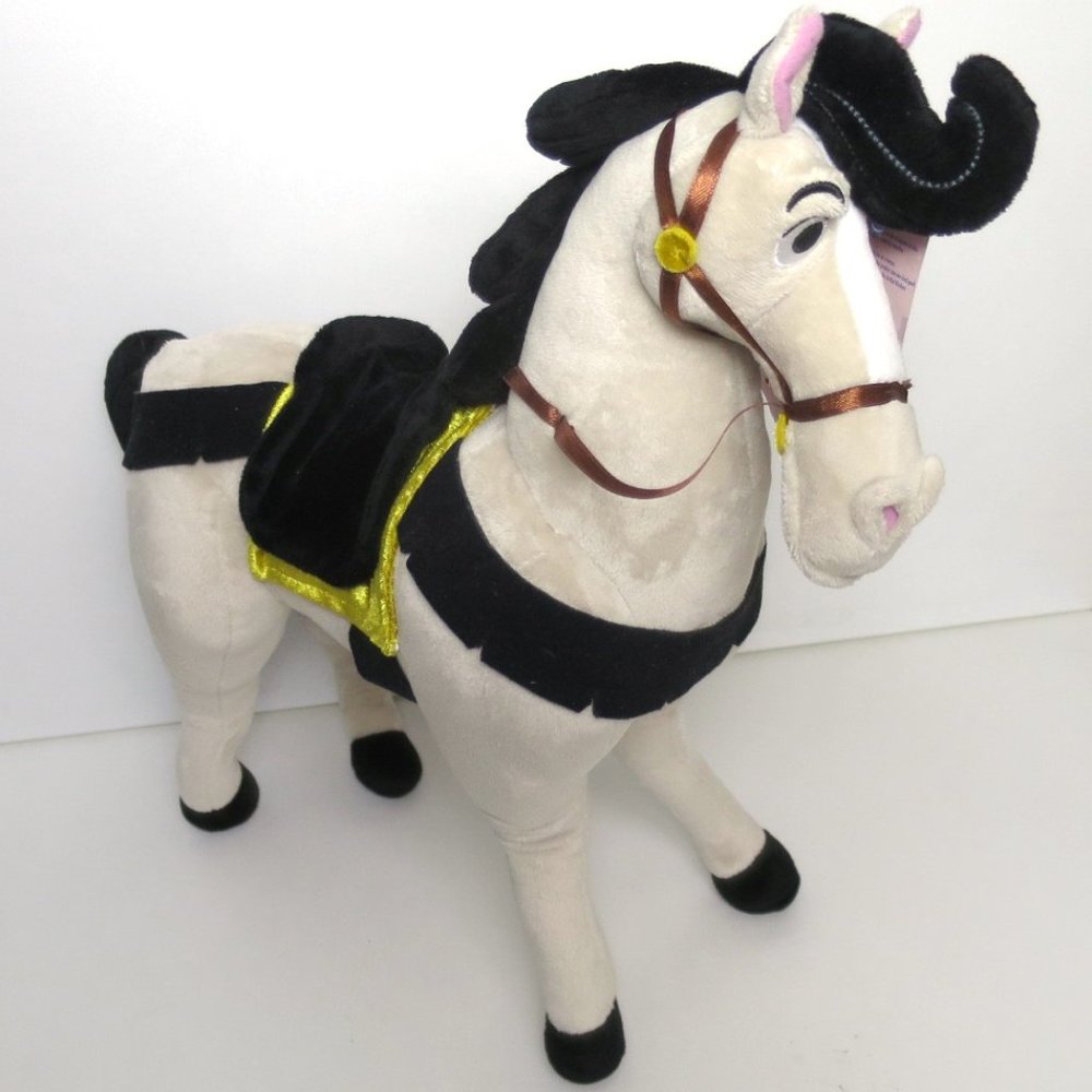 NWT Disney Store Sleeping Beauty Samson Horse Plush 18" Poseable